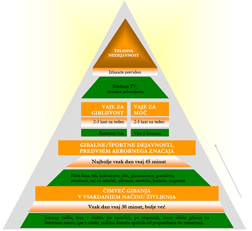 piramida telesne dejavnosti